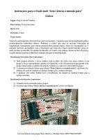 Instruções Flashmob Lisboa
