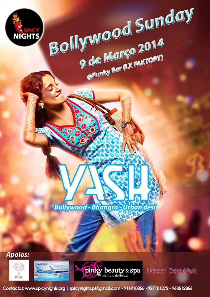 Bollywood Sunday - 9 de Março