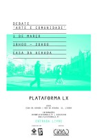 Debate – Arte e Comunidade
