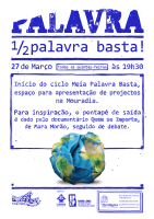 Meia palavra basta 27 de Março