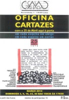 Oficina Cartazes – Centro Mário Dionísio – Março