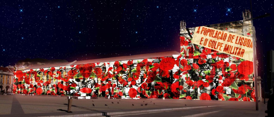 Video mapping Projetar Abril