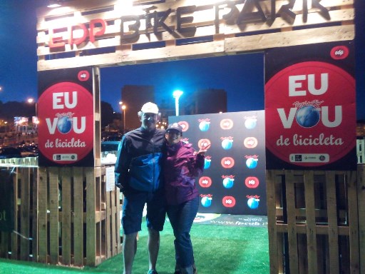 Eu & Baganha no Bike Park