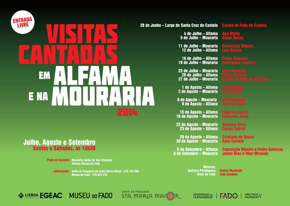 Visitas cantadas Alfama Mouraria - Programa Completo