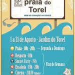 Praia do Torel Agosto