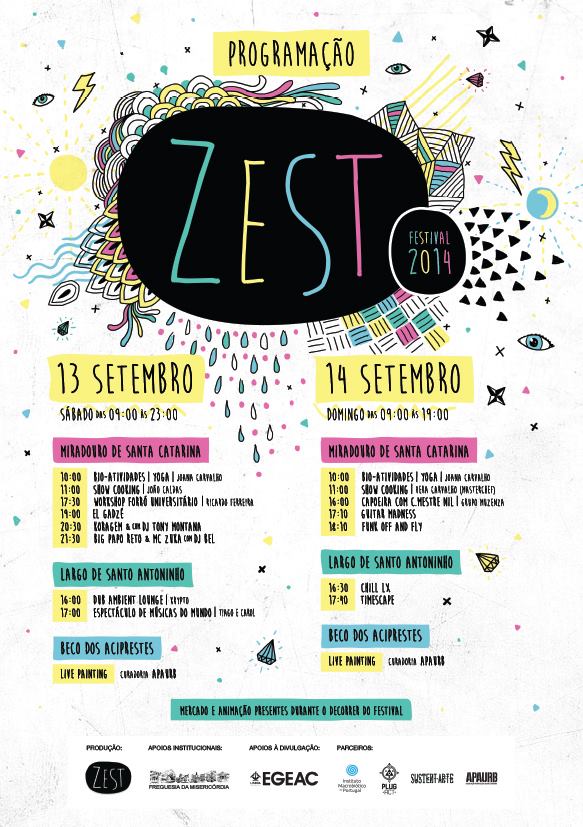 Festival Zest Programação