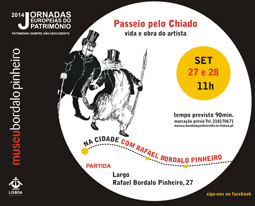 Na Cidade com Rafael Bordalo Pinheiro