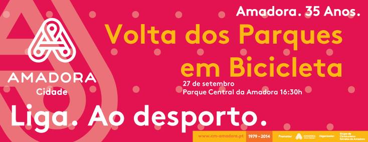 Passeio de Bicicleta - Volta dos parques - Amadora