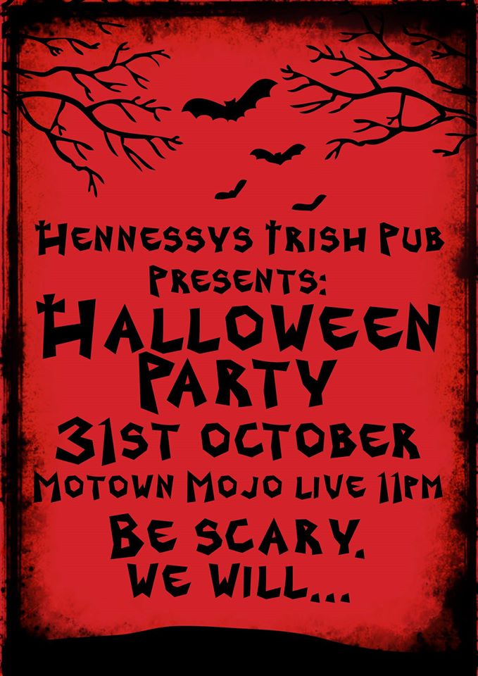 Halooween at Hennessy's Irish Pub