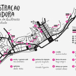 Mapa Ilustracao Voadora