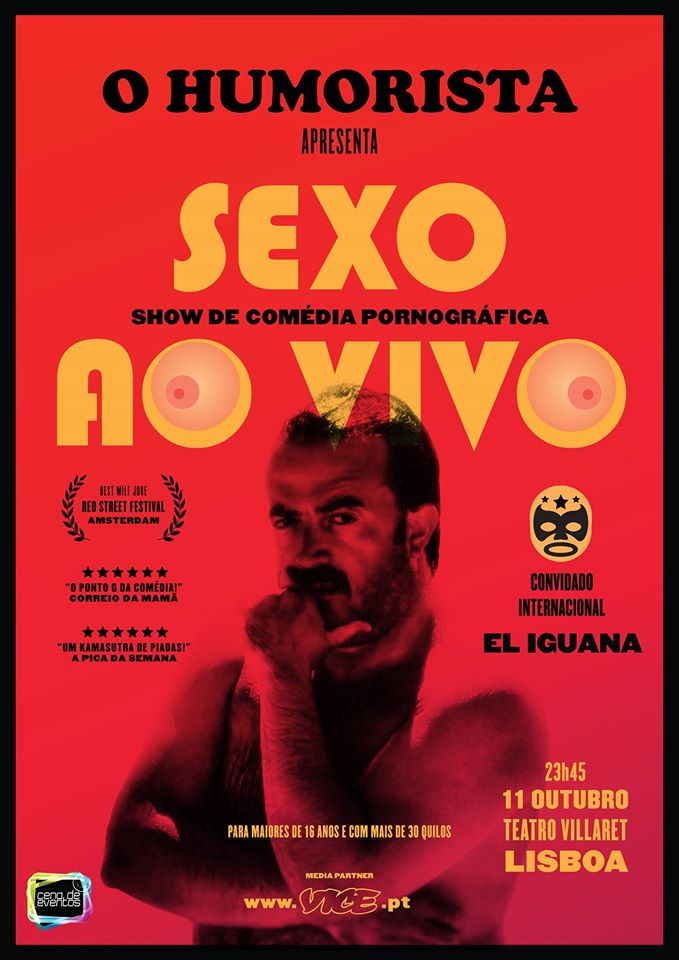 O Humorista apresenta SEXO AO VIVO!