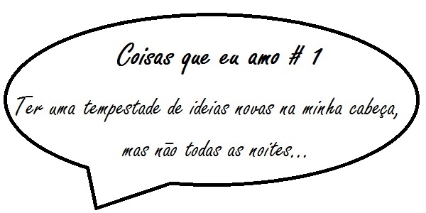 Coisas que eu amo # 1 balão