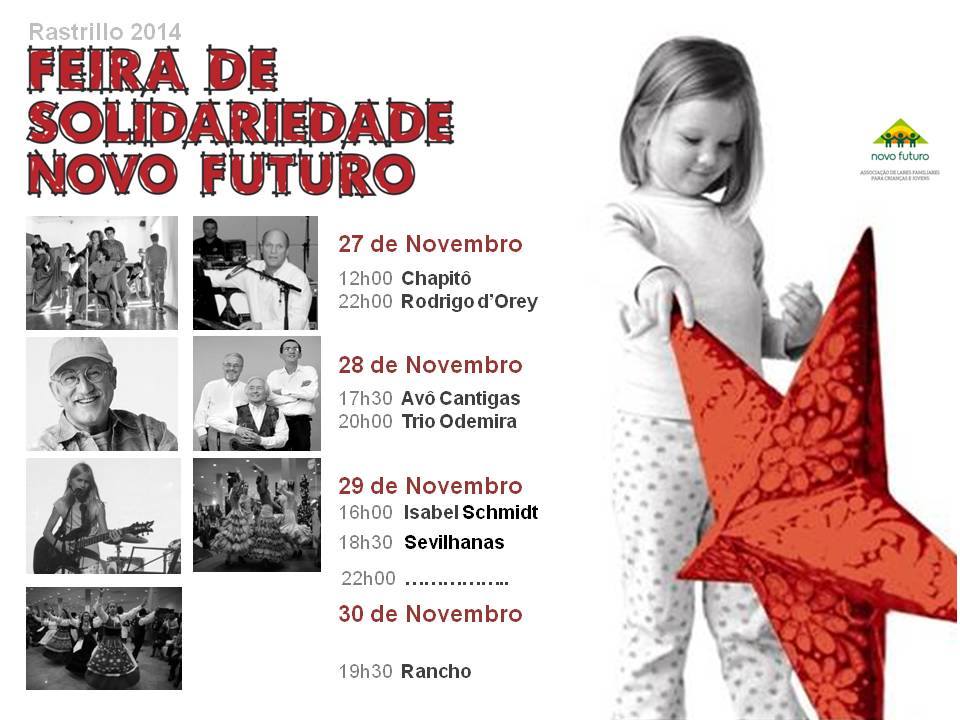 Feira de Solidariedade Novo Futuro - RASTRILLO 2014 - Animação