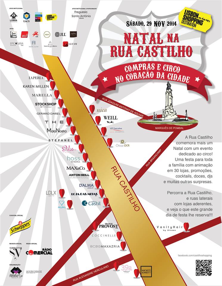 NATAL NA RUA CASTILHO - COMPRAS E CIRCO NO CORAÇÃO DA CIDADE