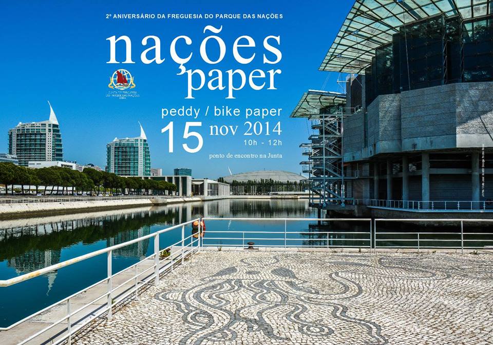 Peddy Bike Paper Parque das Nações