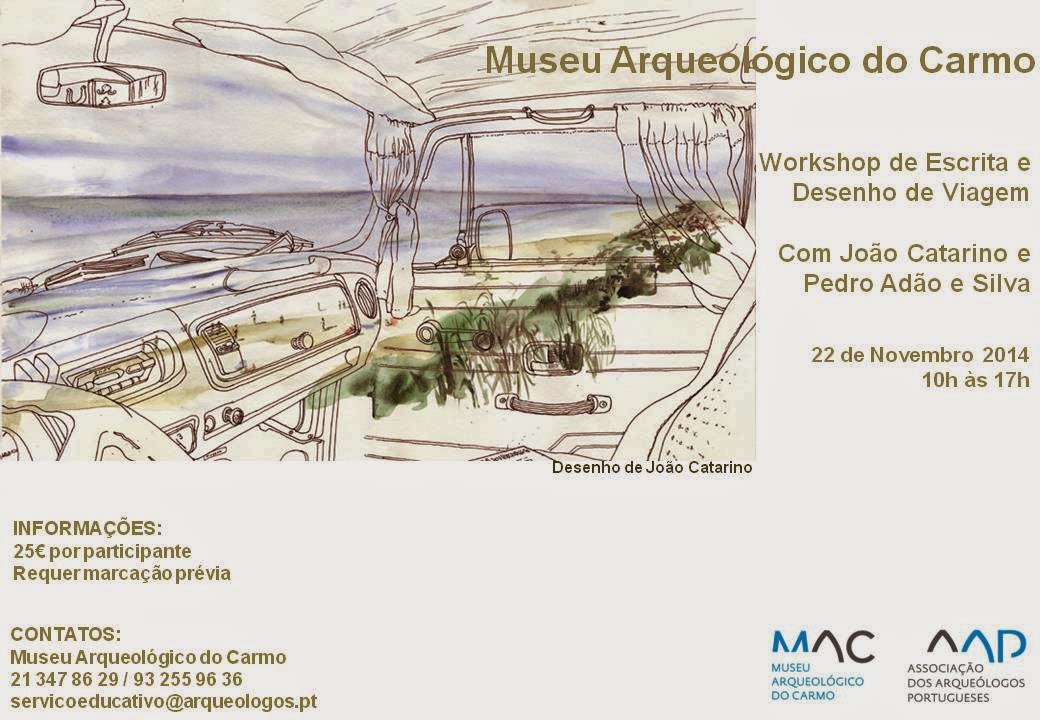 Workshop de Escrita e Desenho de Viagem