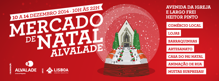 Mercado de Natal em Alvalade