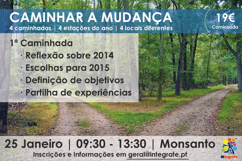 Caminhar a mudança - 25 de janeiro