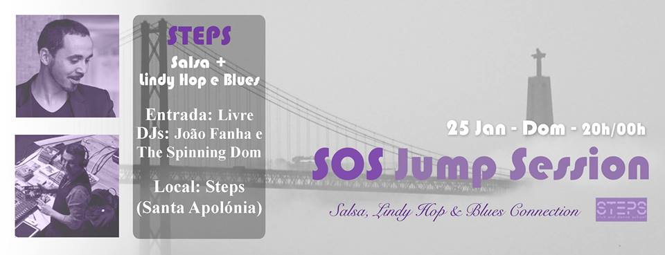 SOS ESPECIAL Jump Session (Salsa + Lindy Hop e Blues)