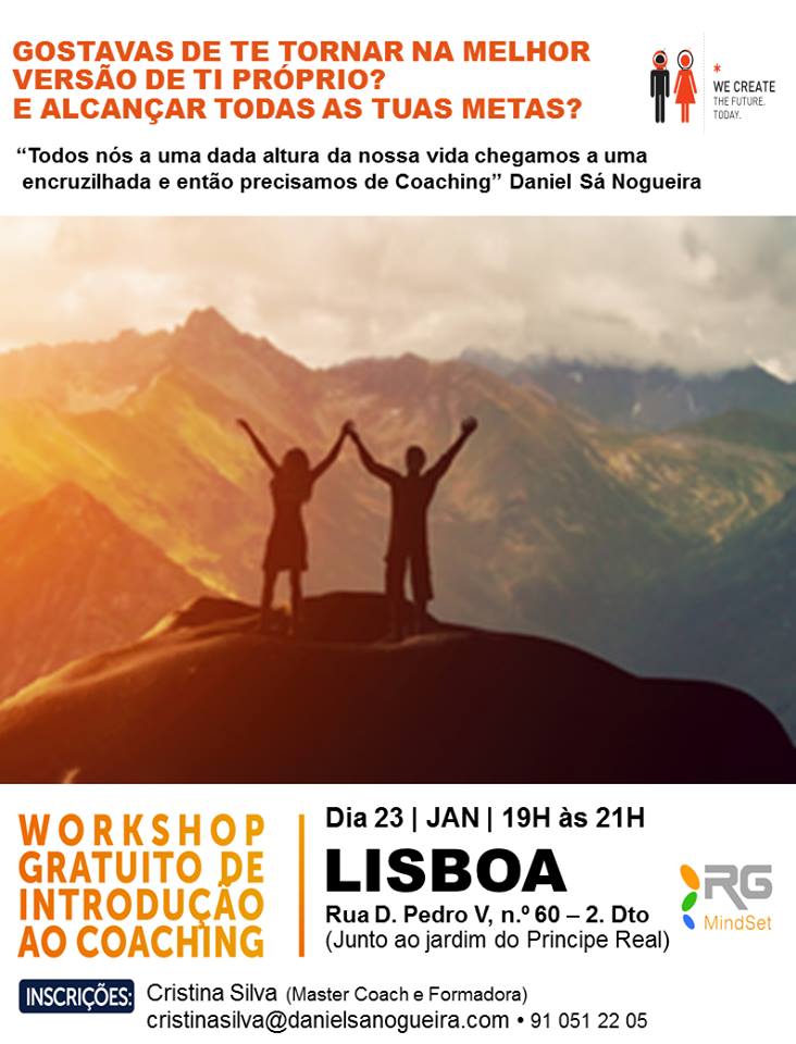 Workshop Gratuito de Introdução ao Coaching
