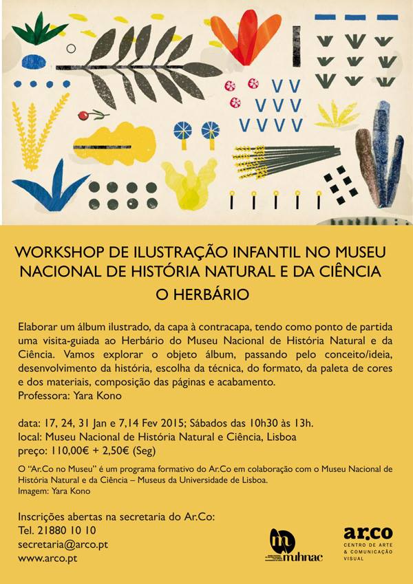 Workshop de Ilustração Infantil - O HERBÁRIO