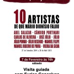 10 ARTISTAS DE QUE MÁRIO DIONÍSIO FALOU – Visita guiada por EURICO GONÇALVES