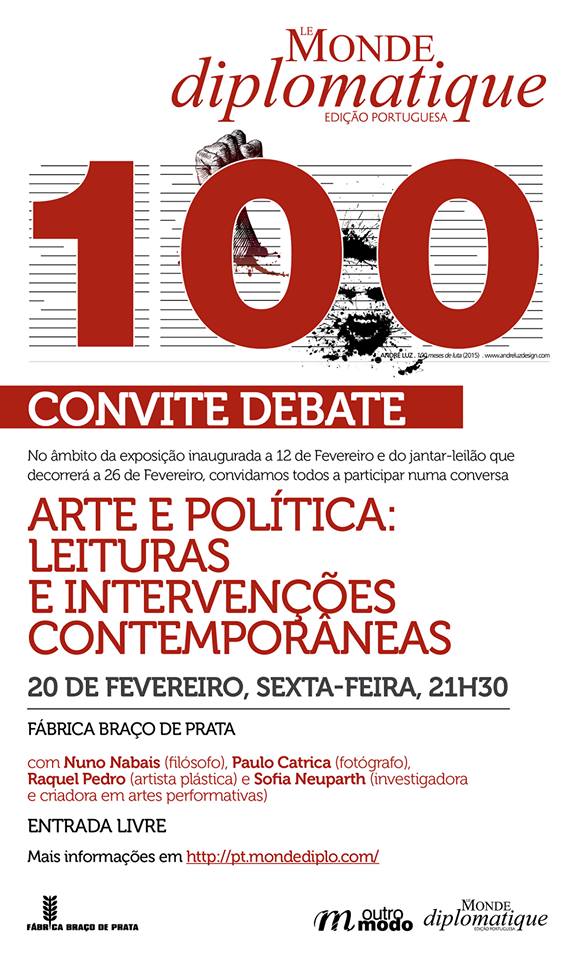 Debate - Arte e Política - Leituras e intervenções contemporâneas