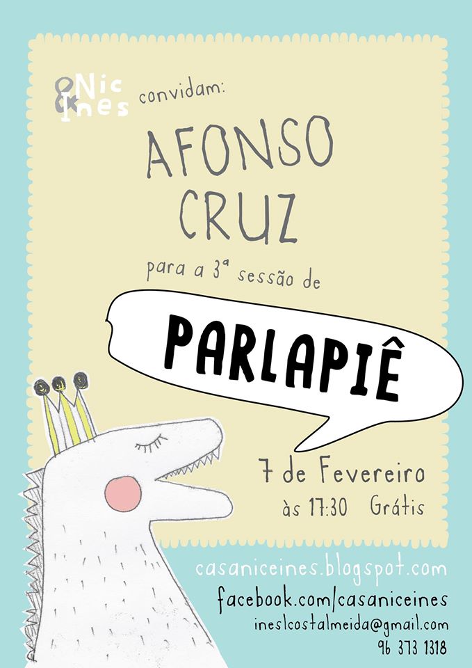 Parlapiê com AFONSO CRUZ