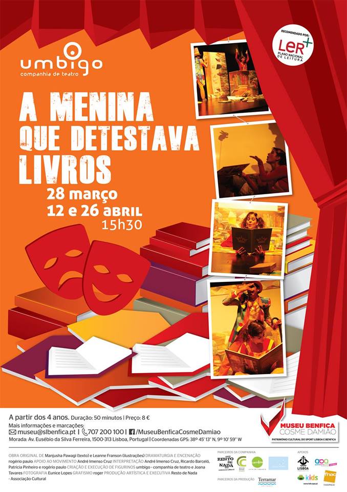 A menina que detestava livros Umbigo Companhia de Teatro‎
