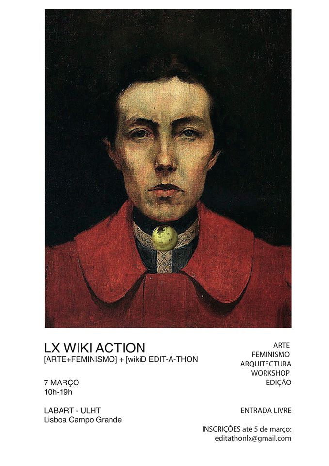 Arte e Feminismo & WikiD Edit a Thon Lisboa 2015