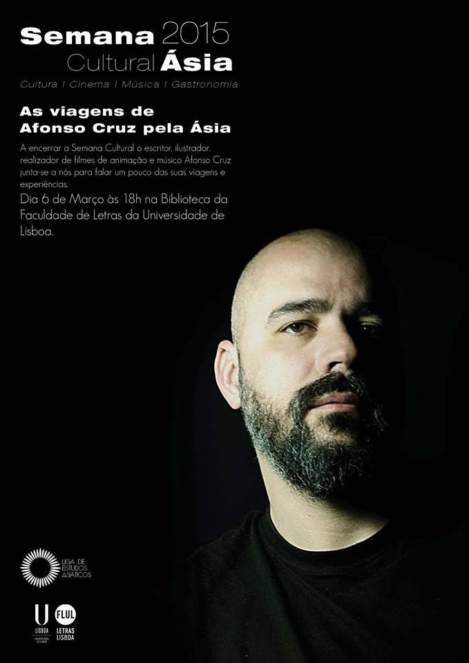 As viagens do escritor Afonso Cruz pela Ásia