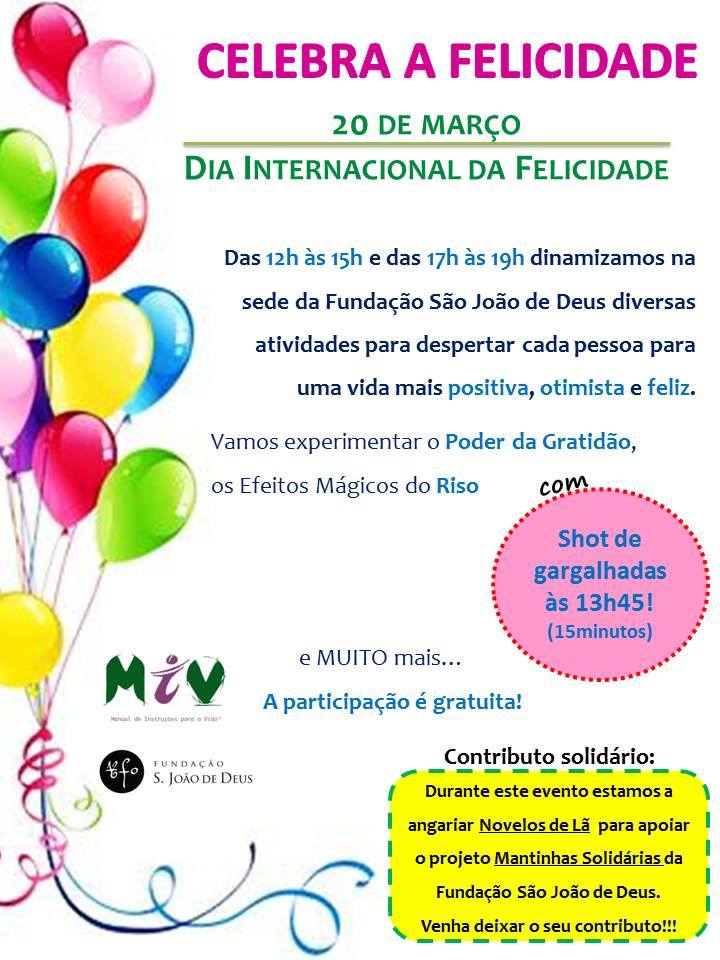 Celebração Miviana do Dia Internacional da Felicidade