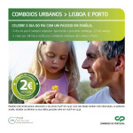 Comboios Urbanos CP Promoção Dia do Pai