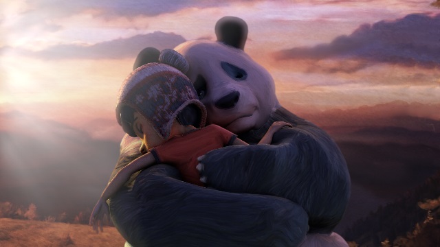Eu e o meu Panda de Estimação