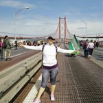 Eu na Ponte 25 de Abril