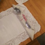 Pormenor dos talheres