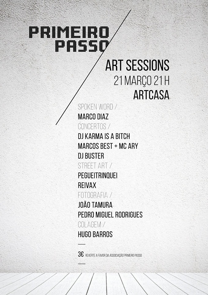 Primeiro Passo - Art Sessions @ ArtCasa