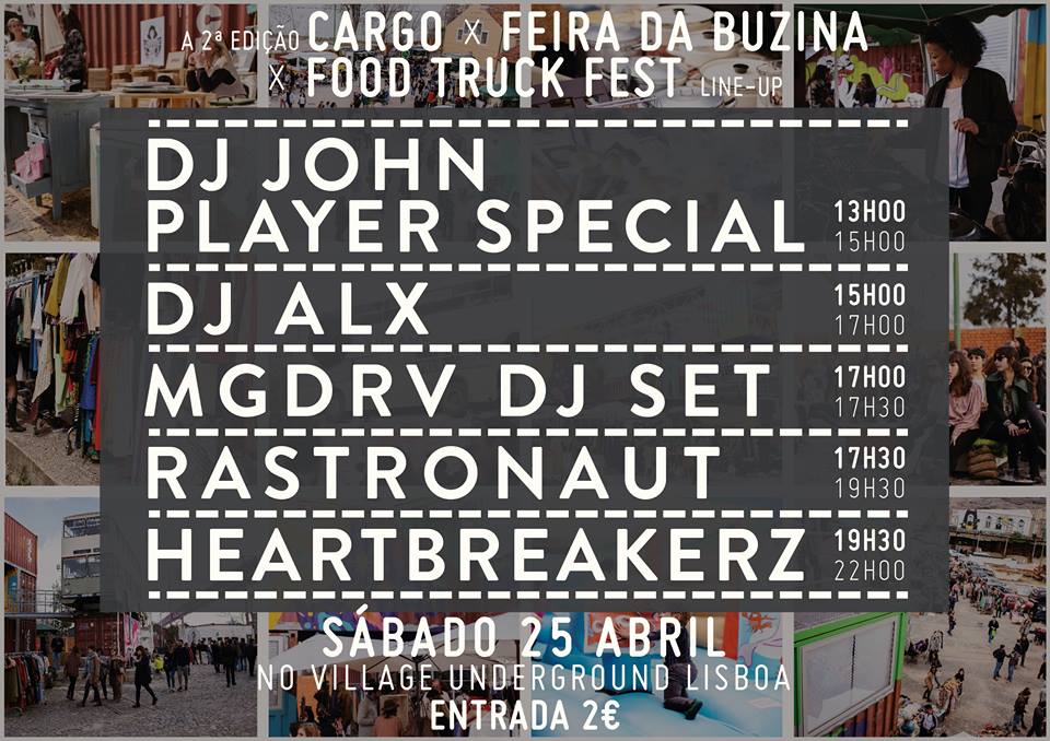 2ª edição CARGO x FEIRA DA BUZINA x FOOD TRUCKS FEST