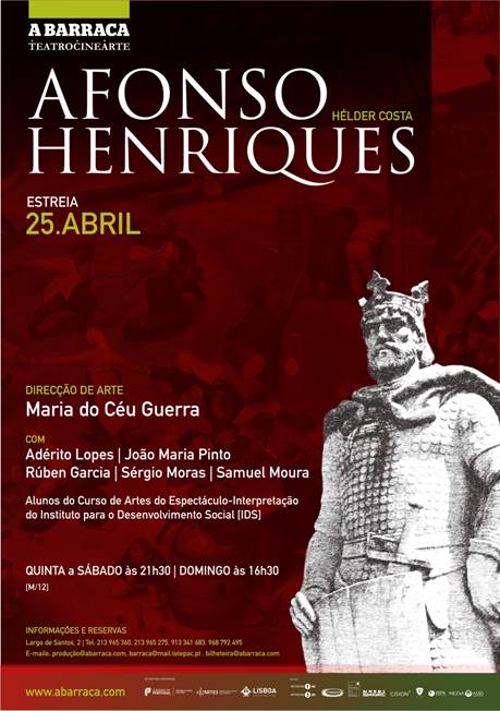 Afonso Henriques de Hélder Costa Teatro A Barraca