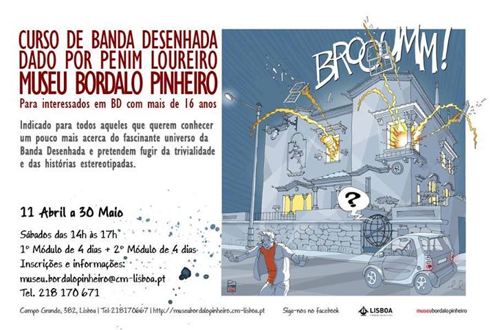 Curso BD Penim Loureiro Museu Bordalo Pinheiro