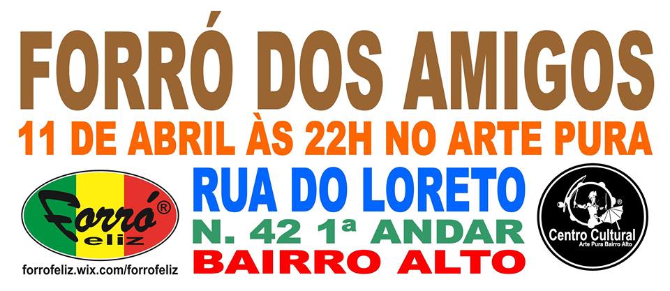Forró Dos Amigos Centro Cultural Arte Pura Bairro Alto