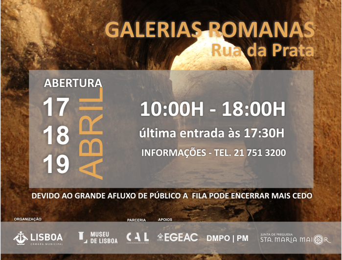 Galerias Romanas Rua da Prata 2015