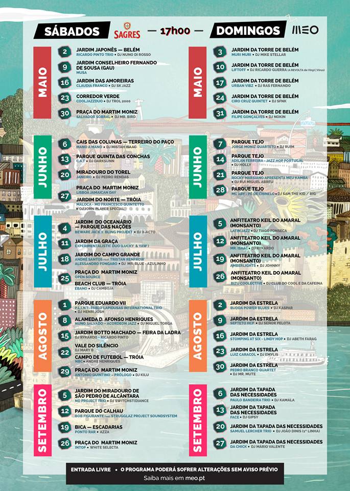 Meo Out Jazz 2015 Programa