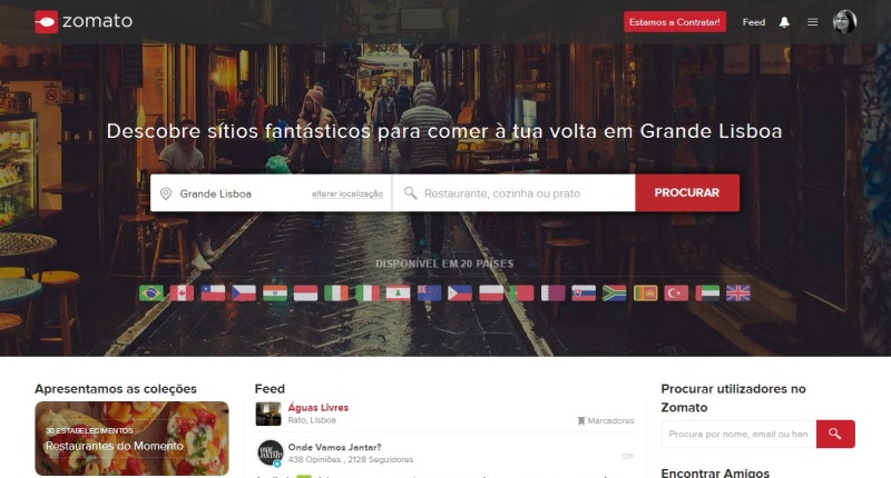 Zomato Desktop