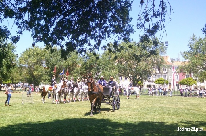 Carruagem e Charanga a cavalo da GNR