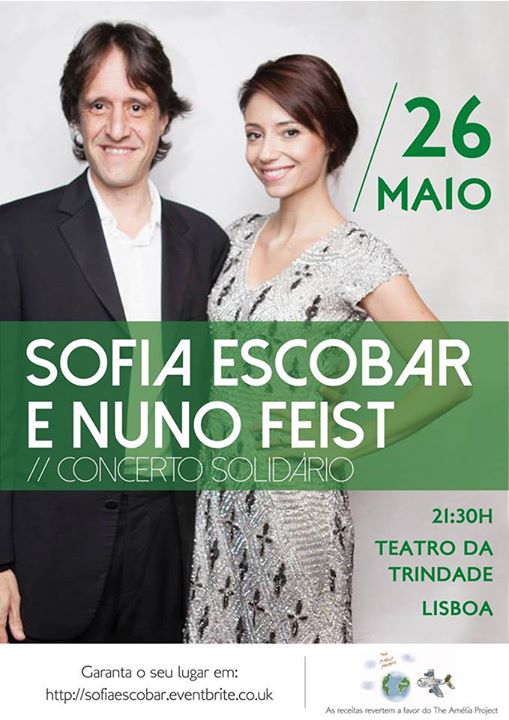 Concerto Solidário Sofia Escobar e Nuno Feist