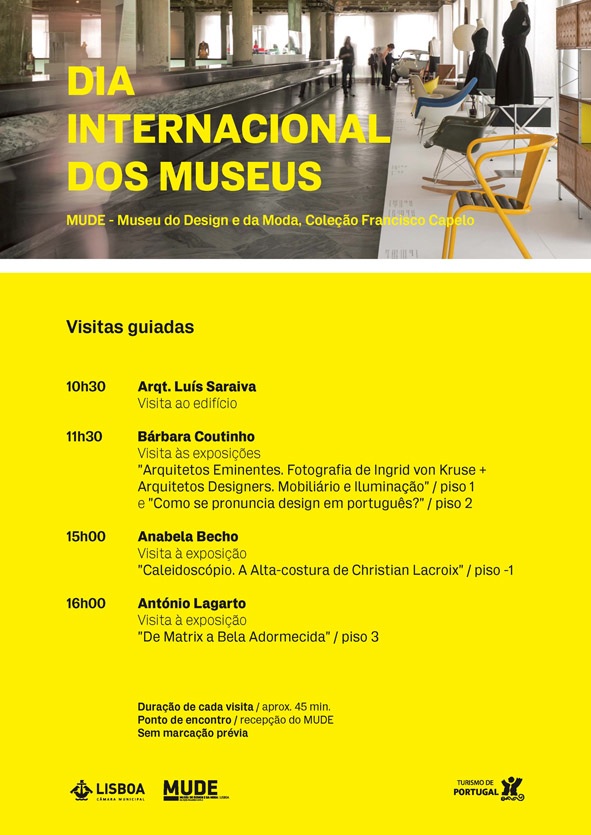 Dia Internacional dos Museus - MUDE