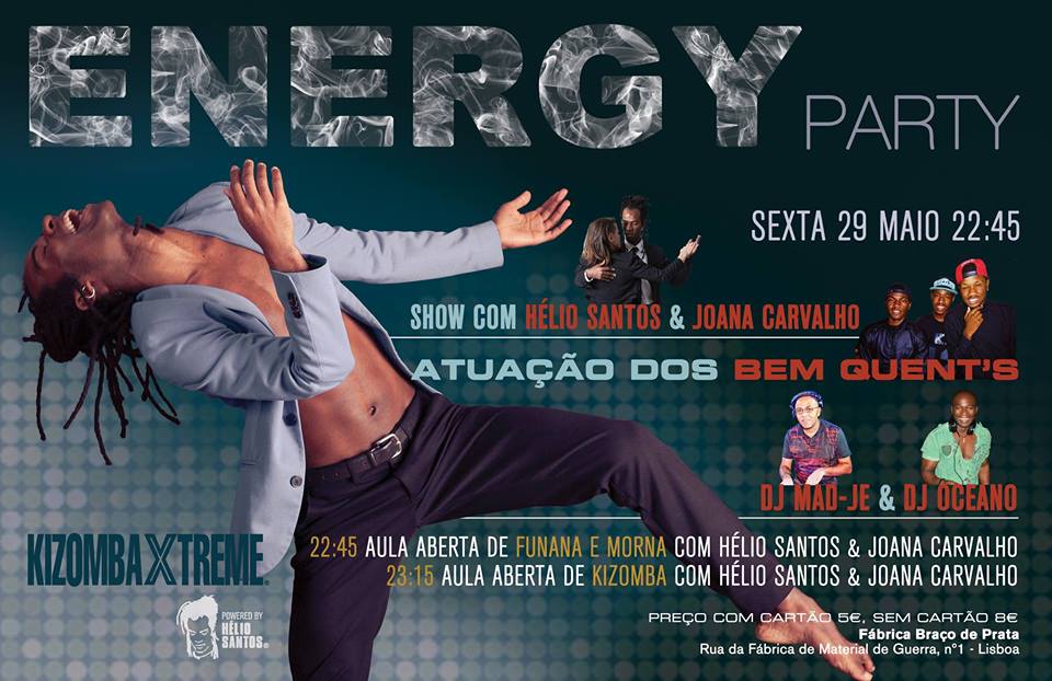 Energy Party - Fábrica Braço de Prata - 29 de Maio