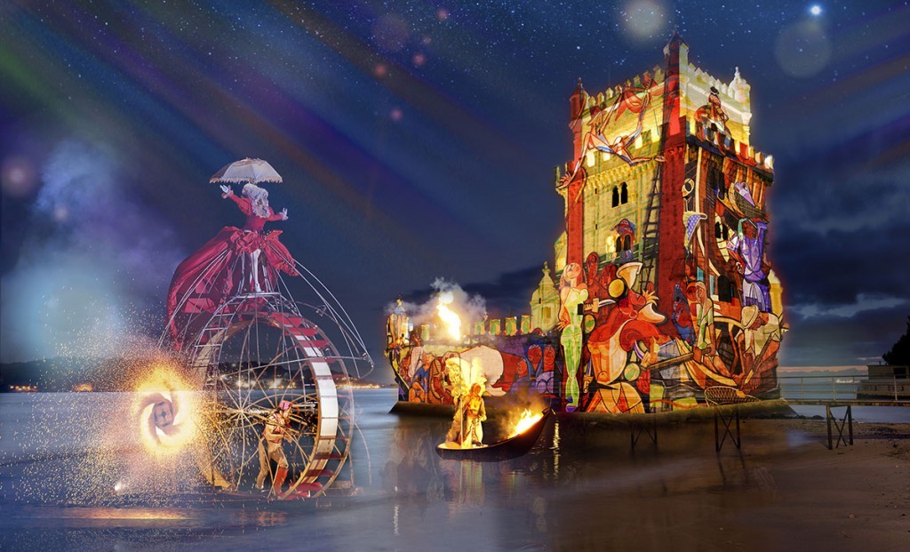 Espectaculo Abertura Festas de Lisboa Quinhentos