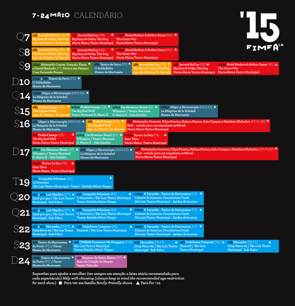 FIMFA Lx15 Calendário